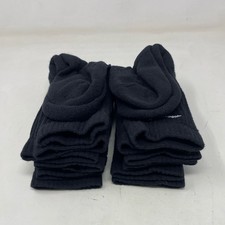 Nike Everyday Cushioned Crew Socks 6-Pair Black Medium