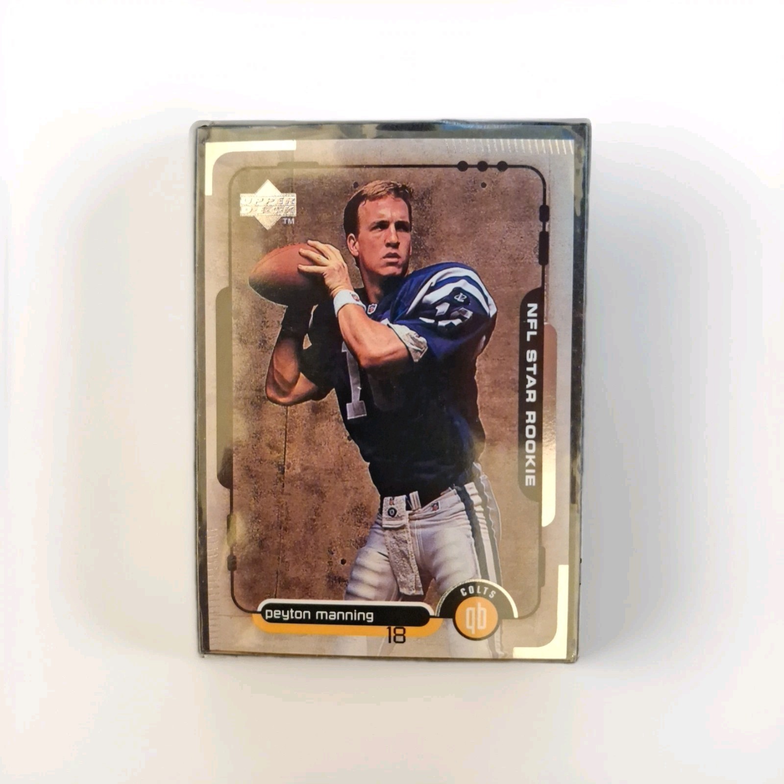 1998 Upper Deck - NFL Star Rookie Peyton Manning #1 (RC)