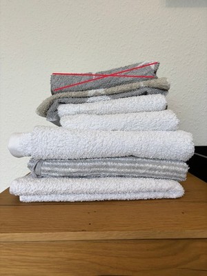 Handtücher Seiftuch Duschtuch Badtuch Herzbach Cawö Weiß Grau