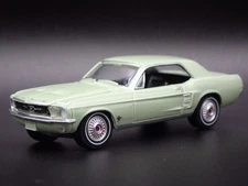 1967 67 FORD MUSTANG COUPE RARE 1:64 SCALE COLLECTIBLE DIORAMA DIECAST MODEL CAR