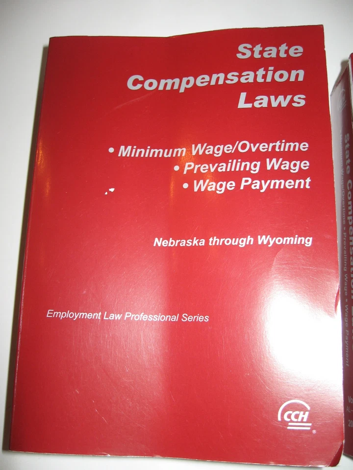STATE COMPENSATION LAWS NEBRASKA-WYOMING & ALABAMA-MONTANA 2004 COPIES VOL 2 & 1 - Image 3 of 4