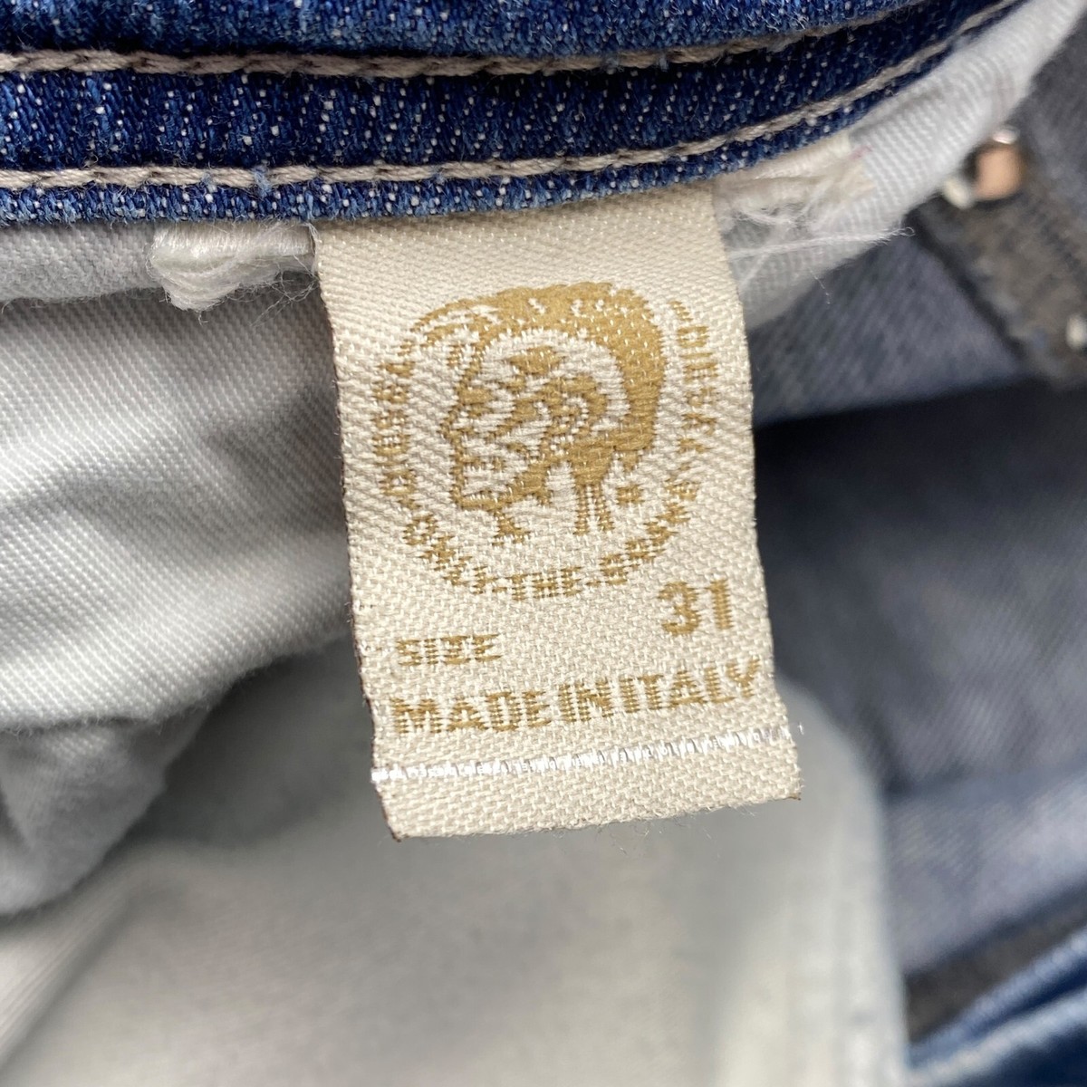 ディーゼル　DIESEL デニム　ジーンズ　W 31  L  32  POIAK Diesel POIAK Blue Stretch Slim Tapered Fit Jeans W31 L32