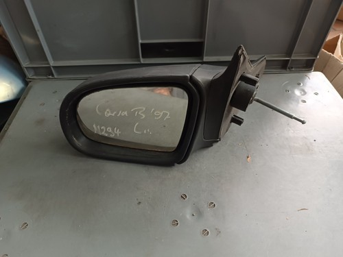 Original Opel Corsa B Außenspiegel Seitenspiegel links Schwarz