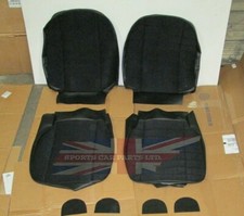 New Full Cloth Front Seat Covers Upholstery Mgb 1973-1980 Made In Uk New Full Cloth Front Seat Covers Upholstery Mgb 1973-1980 Made In Uk