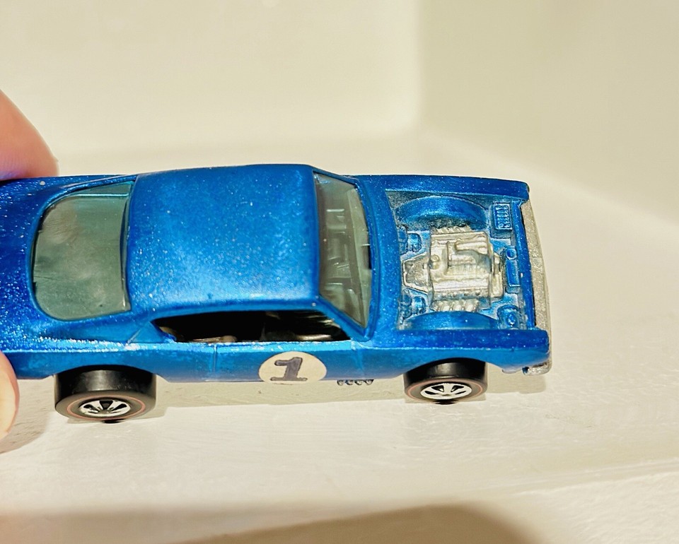 Hot Wheels Redline KING KUDA Bleu Vintage - Fabrication Hong Kong - Un Seul Propriétaire