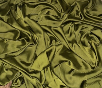 strapless open back dress Linen Fresco Olive Green Dress Pant – Luxire Custom Clothing main image 0
