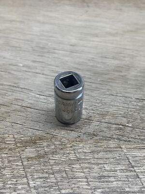 Cornwell Tools USA 1/4'' Drive 6 Point Chrome Socket MPN TM-0209 Metric Size 9mm