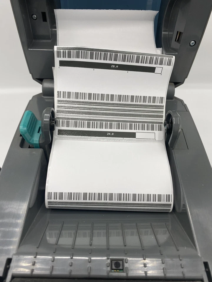 Zebra ZP500 Plus/ZP500 Label Thermal Printer with Cables & Labels VERY GOOD - Image 4 of 4