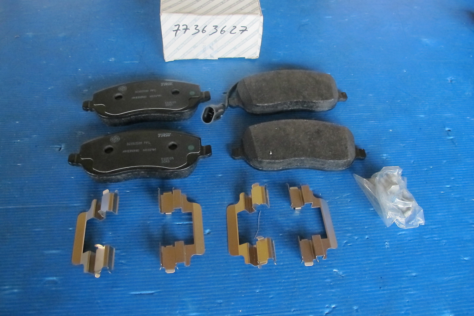 Plaquettes de freins avant Fiat pour trajets quotidiens en Croma II JTD