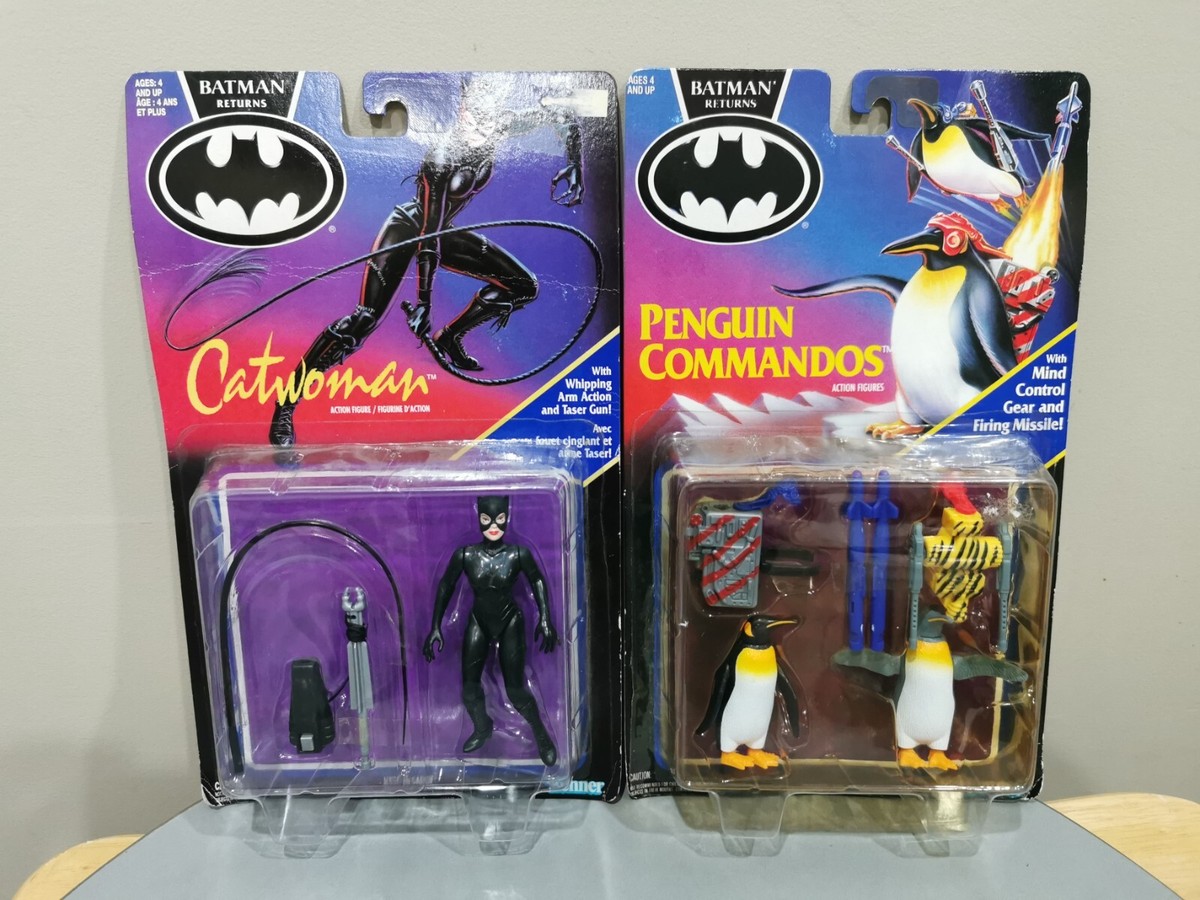 「バットマン リターンズ」KENNER ペンギン コマンドーズ、キャットウーマン バットマン リターンズ」KENNER ペンギン コマンドーズ