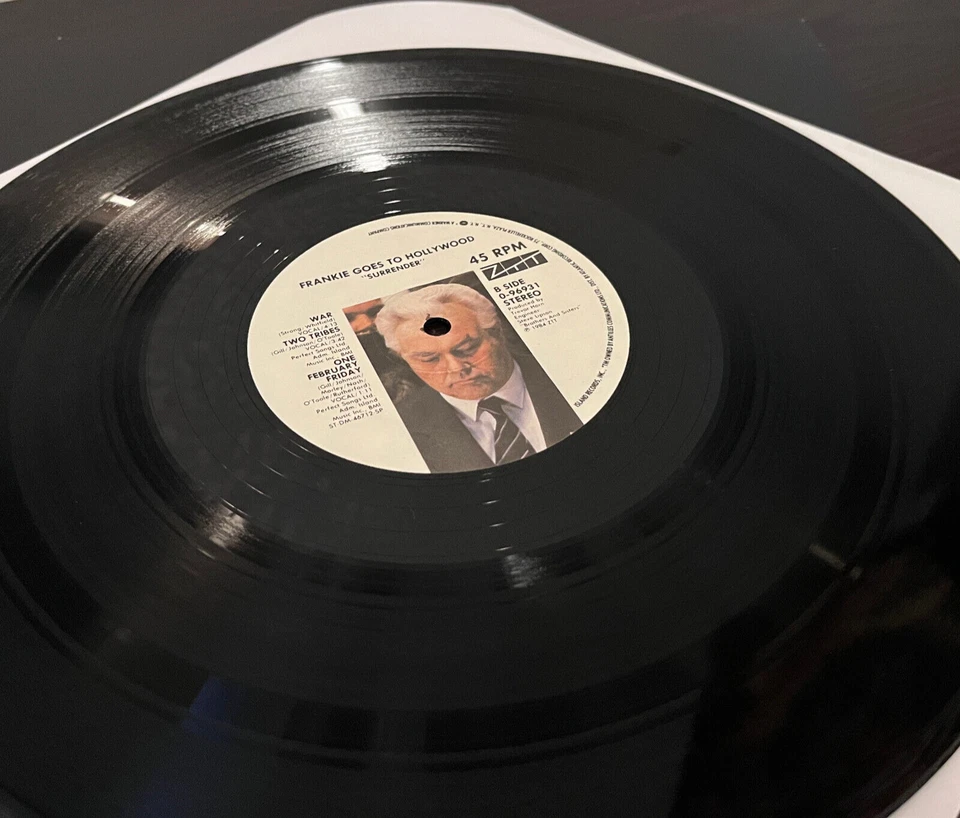 FRANKIE GOES TO HOLLYWOOD - Two Tribes / War - 12" Vinyl Record Single - EX Foto 4 de 4