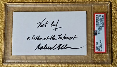 Vint Cerf & Bob Kahn Autograph PSA/DNA Creators of The Internet  Signed!!