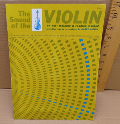 Violin An Ear-Training & Reading Method by Harry Alshin, 1965 (Two LP Records)