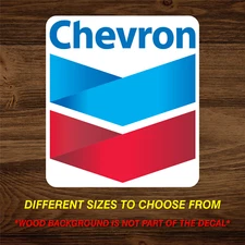 CHEVRON GAS OIL DECAL STICKER USA MADE TRUCK CAR WINDOW WALL CAR