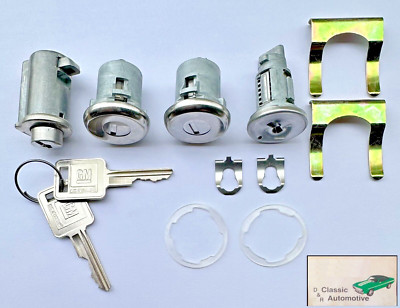 1967-72 Chevy Trucks GMC Pickup Truck Locks Set Doors Ignition Glove Box GM Key