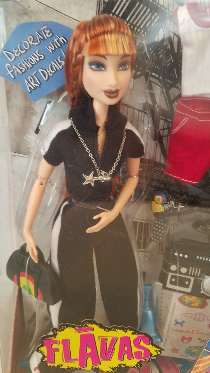 KYONNI BROWN SPRINGTIME DE 2003 COLLECTION FLAVAS DE MATTEL C1965 NRFB