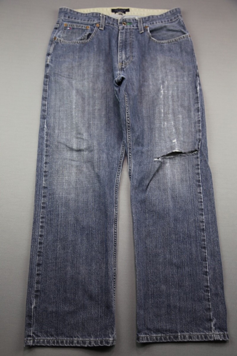 Vintage Men's 2009 Tommy Hilfiger Jeans Freedom Fit Sz 32x30 (Msr