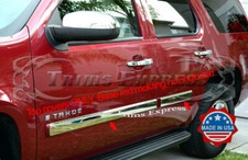 2007- 2009.5 Chevy Tahoe Body Side Molding Trim Overlay 3 12 Overlay Stainless