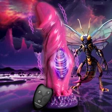Creature Cocks: Xenox Vibrating Silicone Dildo with Remote  ---FREE SHIPPING!!!