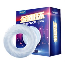 Male Men Penis Extender Stretcher Sleeve Penis Enhancer Enlarger Ring Reusable