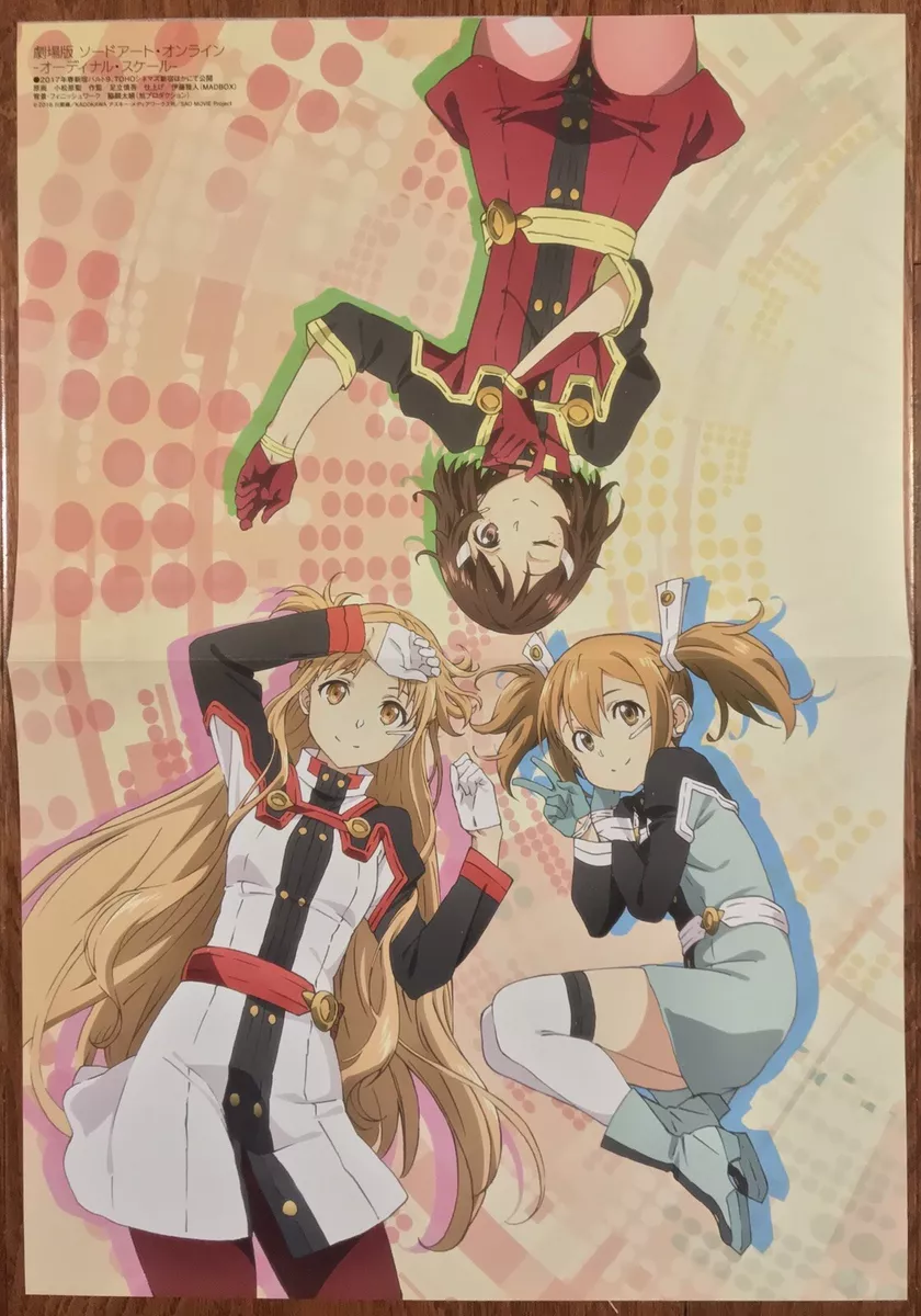 Double Sided Anime Poster: Sword Art Online, This Art Club has a Problem