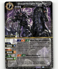 Battle Spirits Saga Dread Knight Nemesis Dawn of History BSS01-038