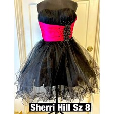 Sherri Hill Pageant Prom Special Affair Red Carpet Dress Sz 8
