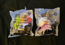 Dancing Snoopy Secret Agent Snoopy McDonald Toys  6  8 sealed Peanuts