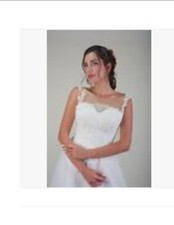 Sample Sale! Lace & Hand Beaded A-Line Wedding Dress / Sizes 8 NEW!