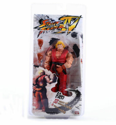 Street Fighter IV Survival Mode Ryu Guile Ken Action Figure