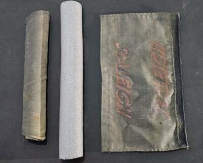 Old School BMX Raleigh Burner Orginal Pad Set In UK