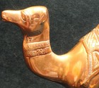 Vintage Heavy Ornate Brass Camel Figurine Statue -- LOOK — photo 2