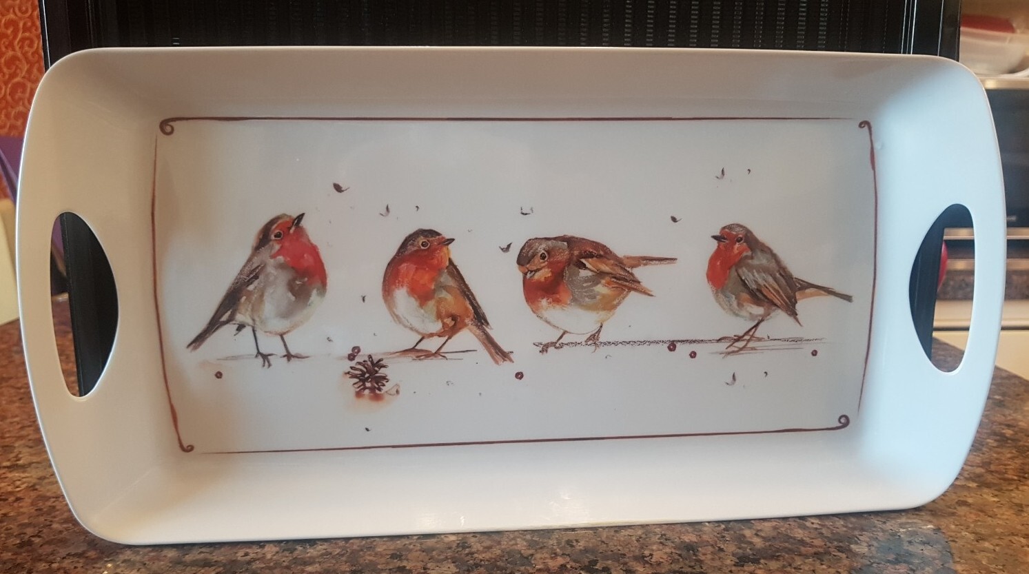 Lesser & Pavey Leonardo Collection Robin Melamine  Kitchen Tray - 16""×8""    (20)