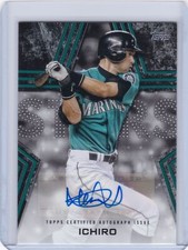 2023 Topps Series 1 Baseball Stars Auto Black Ichiro Mariners 41/99