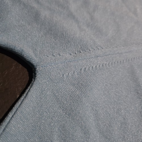 Vintage THANE Light Blue polo shirt LARGE 70s 80s USA mod rockabilly prep trad - Picture 12 of 22