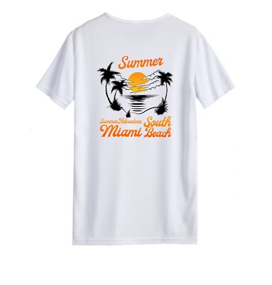 Unisex T-shirt - Summer Adventure - Original Summer Couple Student Cute Cool Fun