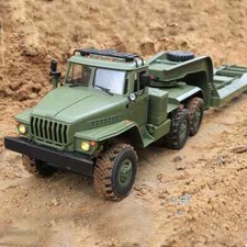 Vehículo de control remoto a escala completa WPL B36-3 1/16 RC coche camión sobre orugas largo juguete