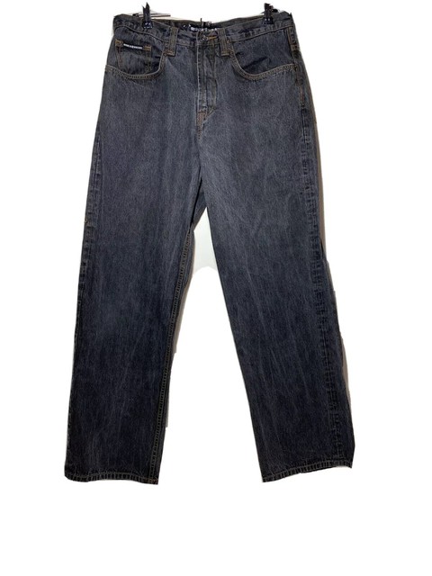 Pocket Straight Denim Jeans Size 