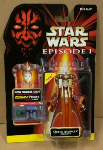 STAR WARS EPISODE I: QUEEN AMIDALA CORUSCANT TALKS COMMTECH CHIP (UNOPENED) - Picture 1 of 2