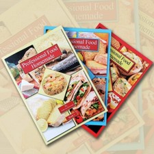 Pro food homemade three book collection