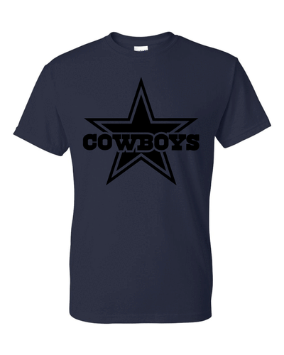 Dallas Cowboys Star T-Shirt All Colors + Design Colors Sizes S-5XL & Youth Kids - Picture 12 of 29