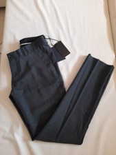 Pantaloni classici grigi Zara Man black tag, lana, taglia 40 31