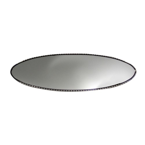 Oval Auto Dimming Rear View Mirror Glass Replacement for BMW M3 M5 E46 E39 - Picture 5 of 7