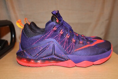 Size 8 - Nike LeBron 12 Low Court Purple for sale online | eBay