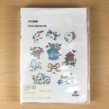 OESD Embroidery Design Pack 1413GNP Floral Collection 8 - Multi-Format CD