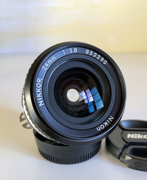 Nikon Nikkor Ai-s 24mm f2.8 2.8/24 SIC Version CRC Lens
