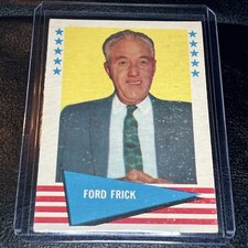 1961 Fleer Baseball Greats #29 Ford Frick