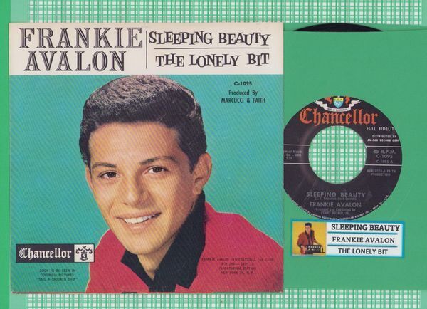 Avalon, Frankie - Sleeping Beauty Chancellor 1095 PS Vinyl 45 rpm Record