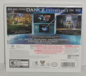New Michael Jackson The Experience 3D Nintendo 3DS Video Game E-Everyone 2011