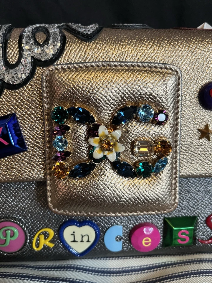 Bandolera Dolce & Gabanna Metallic Dauphine Mini Millennials LovePrincess Foto 4 de 4